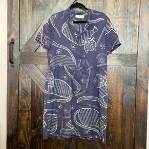 ❤️Italian Designer Cristina Gavioli Cat Dress